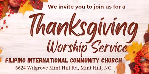 FICC Thanksgiving Celebration 2025