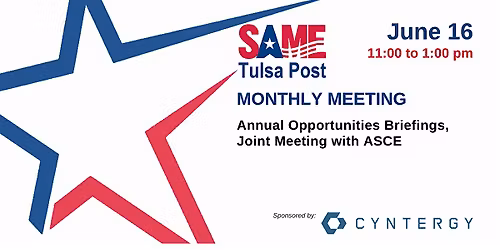 Monthly Meeting Annual Opportunities Briefings, Joint ASCE
