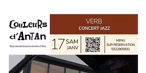 Concert Jazz : Verb trio !