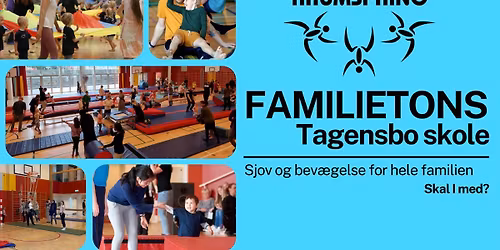 FamilieTons p\u00e5 Tagensbo skole 7. februar 9:30-11:30