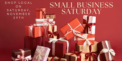 Shop Local- Small Business Saturday