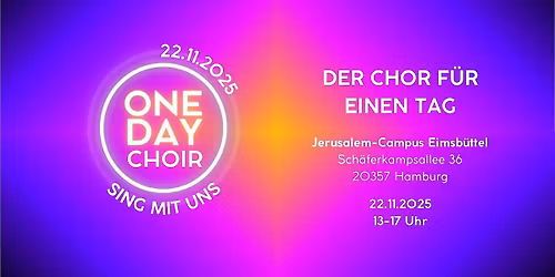 ONE DAY CHOIR Hamburg - Xmas Edition