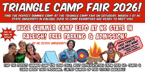 Triangle Camp Fair at NC State University in Raleigh