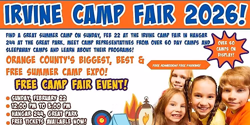 Irvine Camp Fair at Irvine Great Park