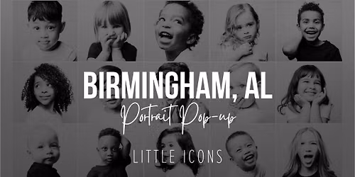 Little Icons - Children's Portrait Pop-Up at Burrow and Bloom