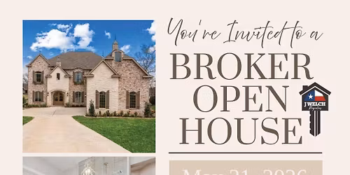 BROKER OPEN HOUSE