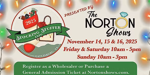 The Stocking Stuffer Expo - November 14, 15 & 16, 2025