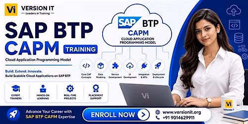 SAP BTP CAPM Certification Training | Live Projects | Version IT