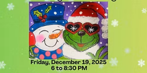 Grinch & Friends! Kids-Only Paint Party