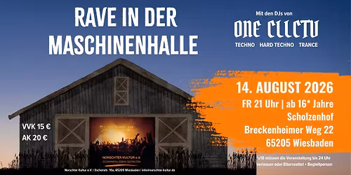 Technorave in Maschinenhalle