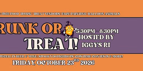 Iggy's RI Trunk or Treat