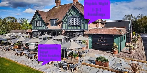 Psychic Nights One To One Readings At The Boat Catherine-De-Barnes 15\/06\/2026