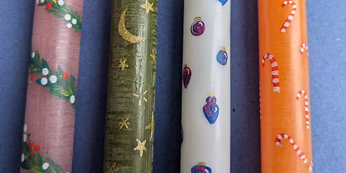 Christmas Candle Painting Workshop