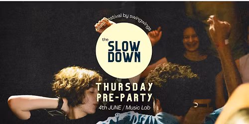 The Slow Down pre-party with Jan Man Band