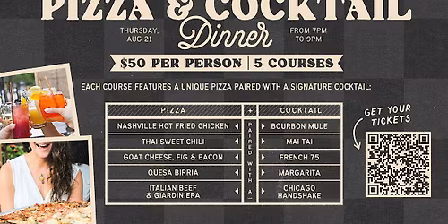 Pizza and Cocktail Dinner at Ranalli's in West Loop