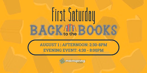 Mainspring of Ephrata's First Saturday Back to the Books