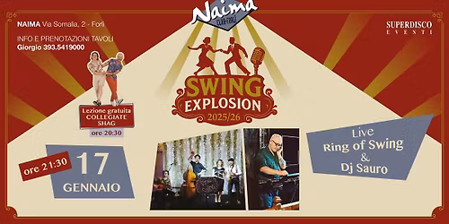 Swing Explosion - Naima - Live The Ring of Swing e dj Sauro