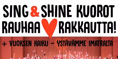 RAUHAA \u2764\ufe0f RAKKAUTTA 2025 KONSERTTI