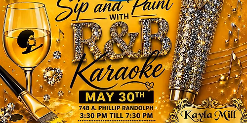 Strokes and Smokes Live Paint Party with R&B Karaoke