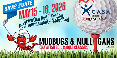Mudbugs & Mulligans Crawfish Boil & Golf Classic