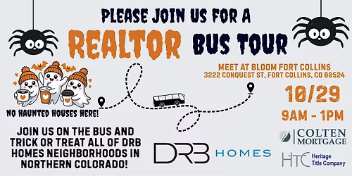 Realtor Bus Tour - DRB Homes in Northern Colorado