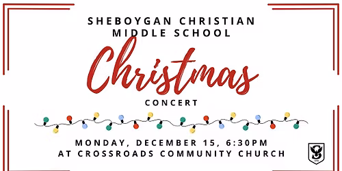 Sheboygan Christian Middle School Christmas Concert