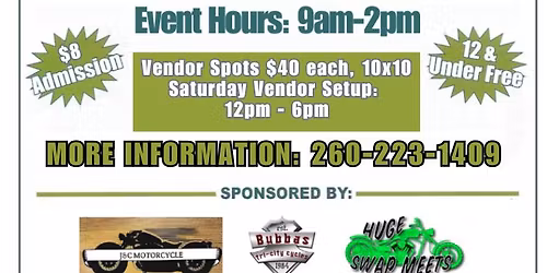 Huntington, Indiana Motorcycle Swap Meet