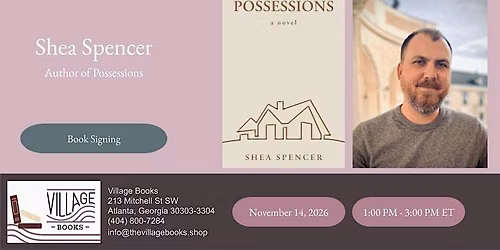 Book Signing with Shea Spencer