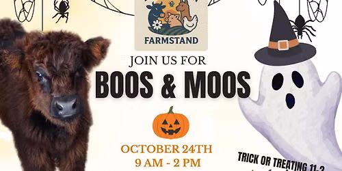 BOOs and MOOs!