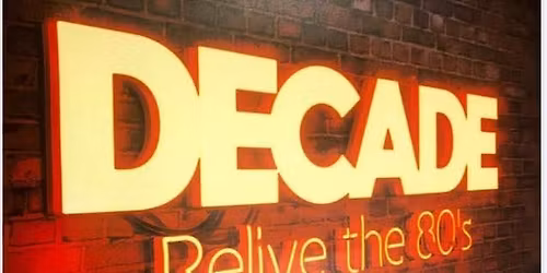 80s Charity Night for Marie Curie with Decade Band