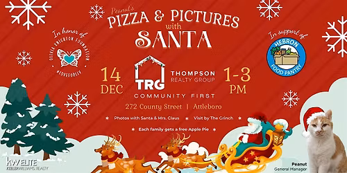 Peanut's Pizza & Pictures with Santa