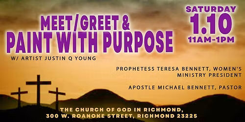 Meet\/Greet & Paint with Purpose