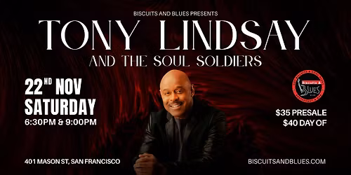 Tony Lindsay and the Soul Soldiers
