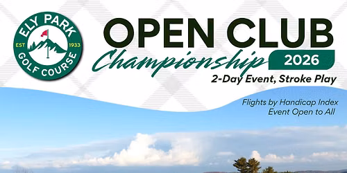 Club Championship at Ely Park Golf COurse