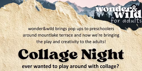  Collage Night at The Evergreen Bottle Shop