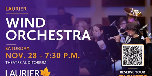 Laurier Wind Orchestra Concert