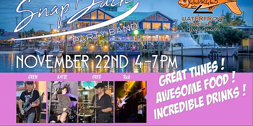 SnapBack Debut at 2 George's in Boynton Beach