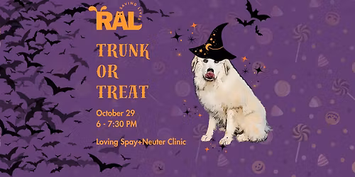 \ud83c\udf83 Trunk or Treat at Richmond Animal League! \ud83d\udc7b