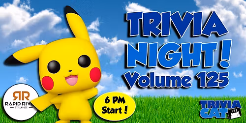 Grand Rapids (Rapid River) Trivia Night! \u2013 Volume #125