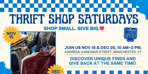 Thrift Shop Saturdays