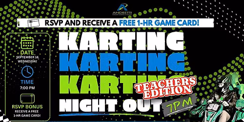 Karting Night Out: Teachers Edition