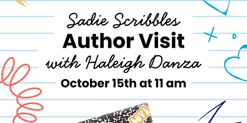 Sadie Scribbles Author Visit with Haleigh Danza