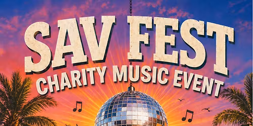 SAV FEST - CHARITY MUSIC EVENT @Charters Beer Garden