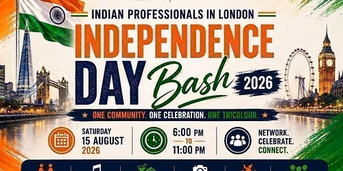 Indian Professionals in London Independence Day Bash