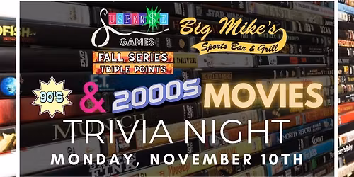 90s and 2000s Trivia Night