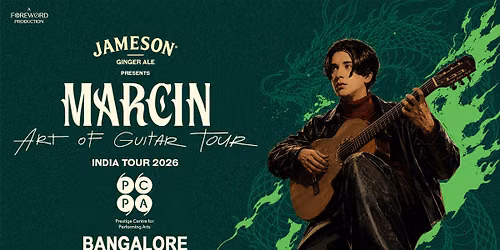 Jameson Ginger Ale Marcin Art of Guitar Tour
