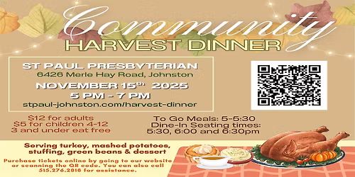 Community Harvest Dinner