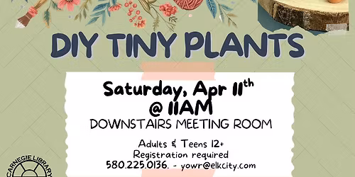 Curated Crafts - Tiny Plants