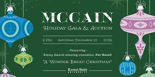 McCain Holiday Gala & Auction - A Wonder Bread Christmas