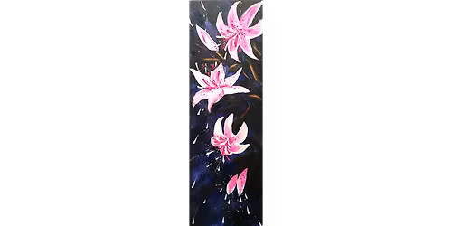 Lilies at Midnight - Paint and Sip in Appleton | Classpop!\u2122